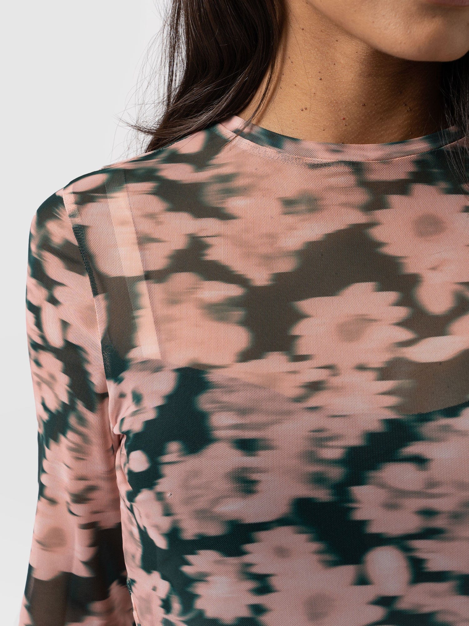 Mesh Runway Dress - Chelsea Floral